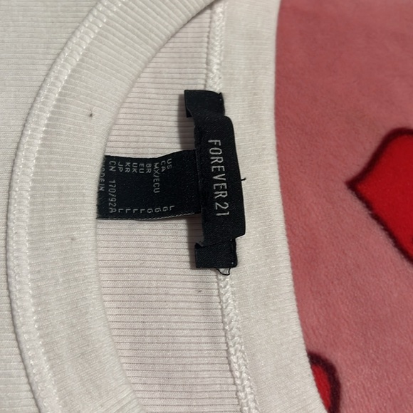 Forever21 she x this shine brown girl crop tank top! White. Size large. - Picture 4 of 4